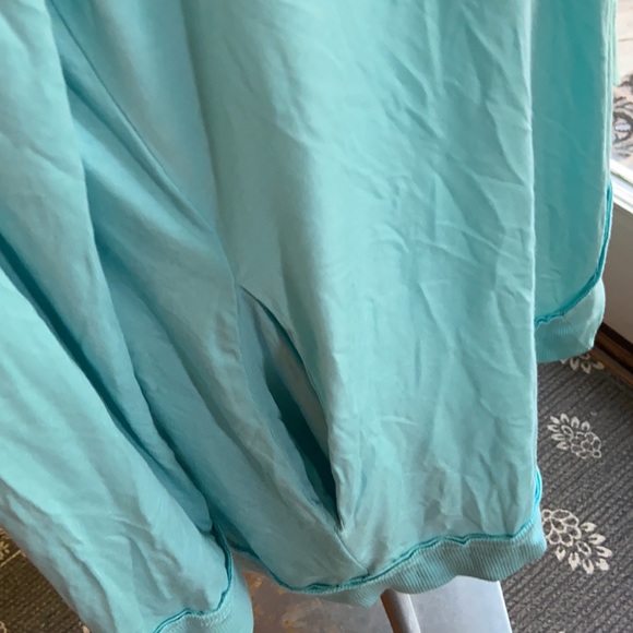 NWOT L PEACE LOVE WORLD AQUA CARDIGAN POCKETS - Picture 13 of 15